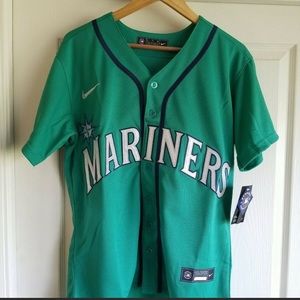 NWT Ken Griffey Seattle Mariners jersey Nike. Sz Large. “Mariners” logo on front